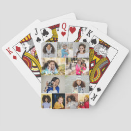 Utforma din egen 11 fotokollage casinokort