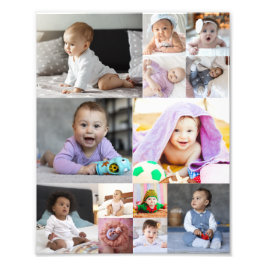 Utforma din egen 13 fotokollage fototryck