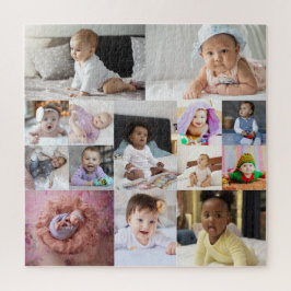 Utforma din egen 14 fotokollage pussel