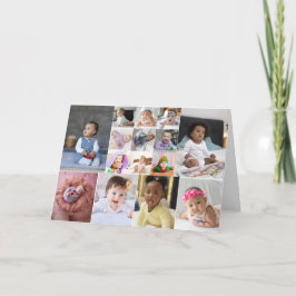 Utforma din egen 15 fotokollage tack kort