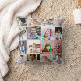 Utforma din egen 16 fotokollage kudde