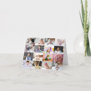 Utforma din egen 16 fotokollage meddelande