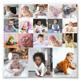 Utforma din egen 18 fotokollage fototryck
