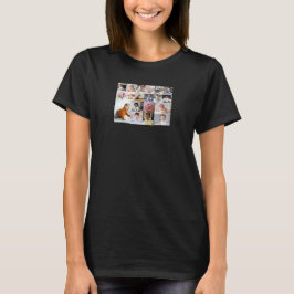 Utforma din egen 19 fotokollage t shirt