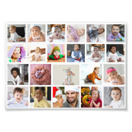 Utforma din egen 22 fotokollage fototryck