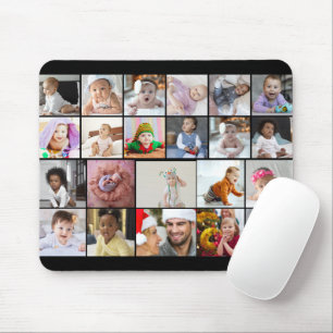 Utforma din egen 22 fotokollage musmatta