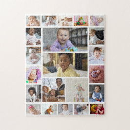 Utforma din egen 22-fotokollage Poster Pussel