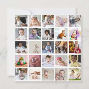 Utforma din egen 25 fotokollage meddelande