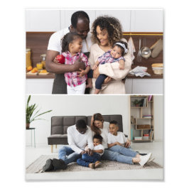Utforma din egen 2-fotokollage fototryck