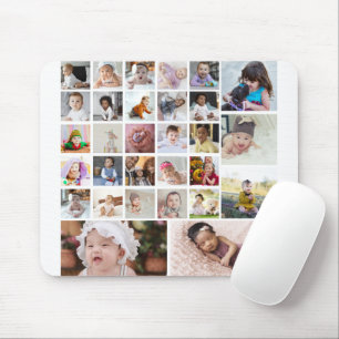 Utforma din egen 30-fotokollage musmatta