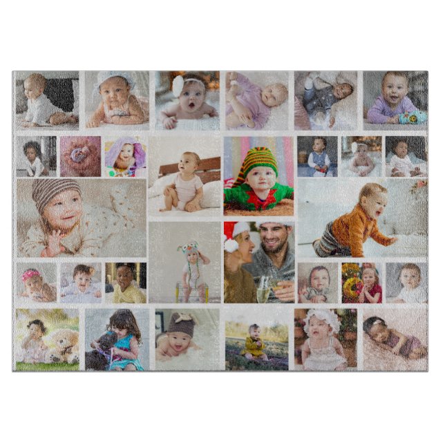 Utforma din egen 30-fotokollage Poster (Framsidan)