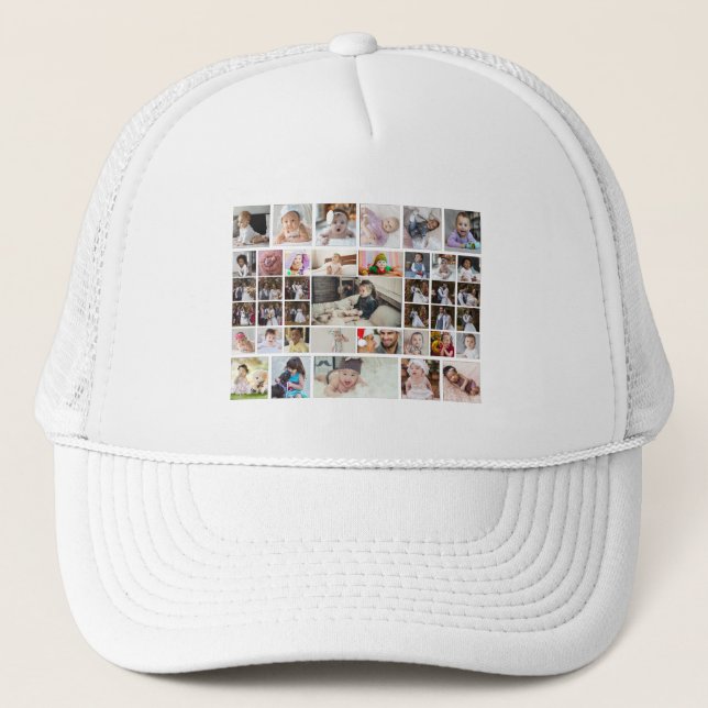 Utforma din egen 40-fotokollage keps (Framsida)