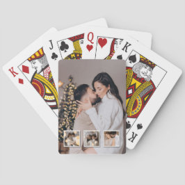 Utforma din egen 4-fotokollage casinokort