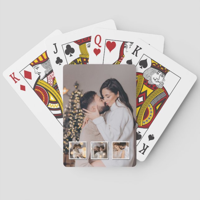 Utforma din egen 4-fotokollage casinokort (Baksidan)