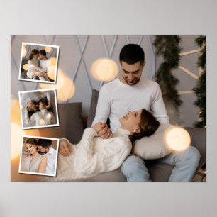 Utforma din egen 4-fotokollage poster