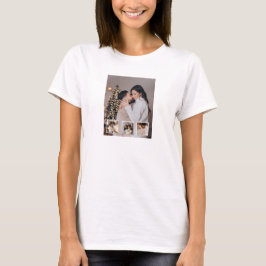 Utforma din egen 4-fotokollage t shirt