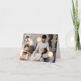 Utforma din egen 4-fotokollage tack kort