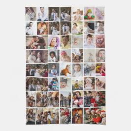 Utforma din egen 50-fotokollage kökshandduk