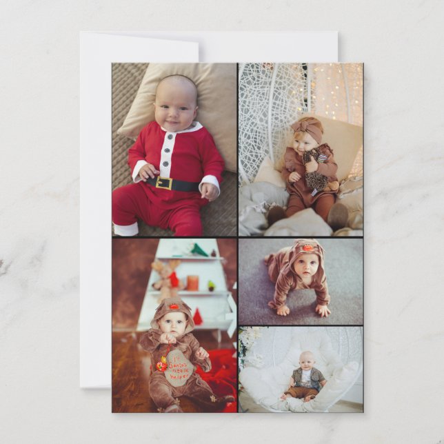 Utforma din egen 5-fotokollage meddelande (Framsida)