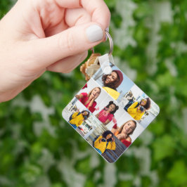 Utforma din egen 7-fotokollage nyckelring