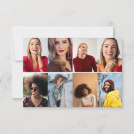 Utforma din egen 8-fotokollage meddelande