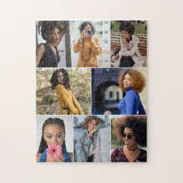 Utforma din egen 8-fotokollage pussel