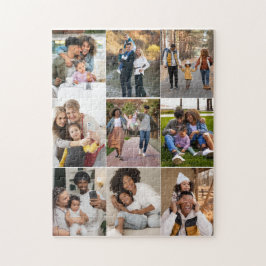 Utforma din egen 9-fotokollage pussel