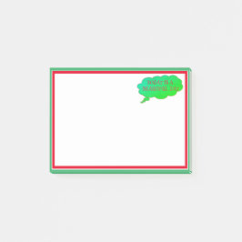 Utforma din egen Anpassningsbar för Personlig utsk Post-it Block