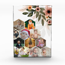 Utforma din egen Blommigt 12 fotokollage