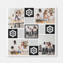Utforma din egen Blommigt 5 fotokollage