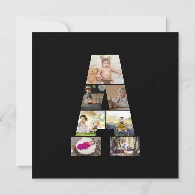 Utforma din egen Brev A-fotosamling Meddelande (Framsida)