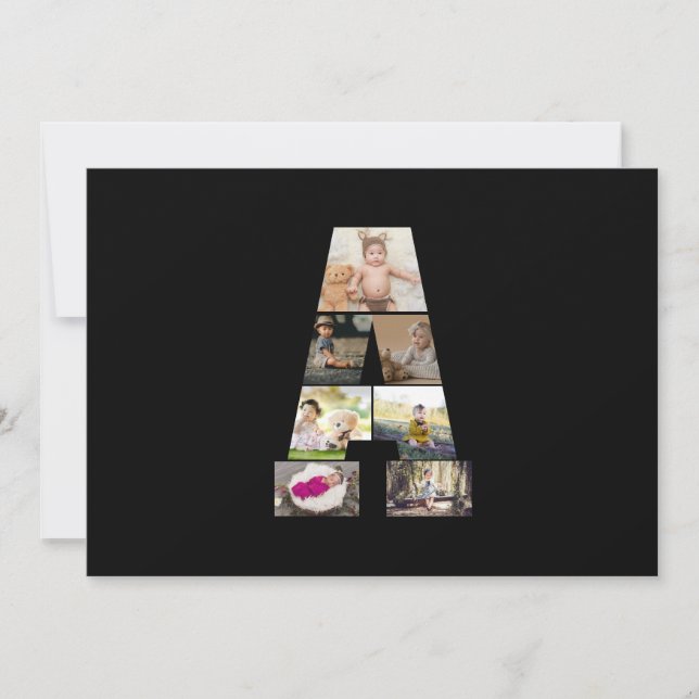 Utforma din egen Brev A-fotosamling Meddelande (Framsida)