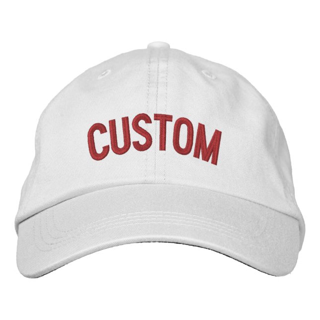 Utforma din egen broderade hatt broderad keps (Framsida)
