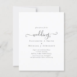 Utforma din egen bröllopsinbjudan att lägga till g