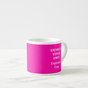 Utforma din egen Espresso Kopp - Bright Rosa Espressomugg