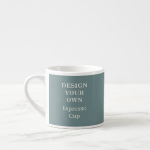 Utforma din egen Espresso Kopp - Teal Espressomugg