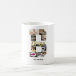 Utforma din egen fotopassage för Brev B Kaffemugg