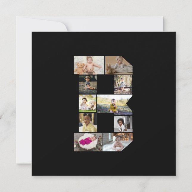 Utforma din egen fotopassage för Brev B Meddelande (Framsida)