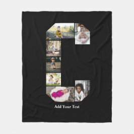 Utforma din egen fotopassage för Brev C Fleecefilt