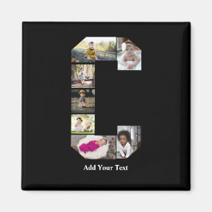 Utforma din egen fotopassage för Brev C Magnet