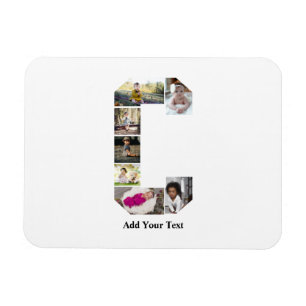 Utforma din egen fotopassage för Brev C Magnet