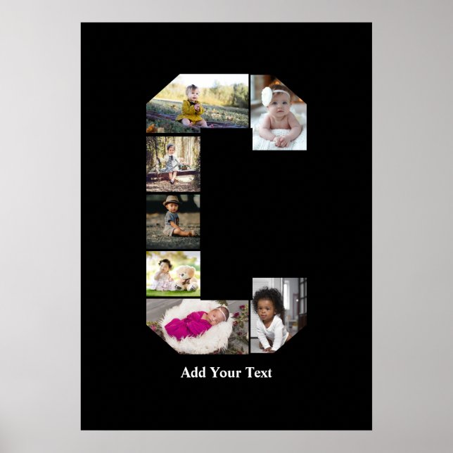 Utforma din egen fotopassage för Brev C Poster (Framsidan)