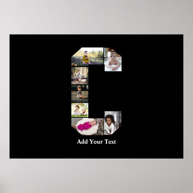 Utforma din egen fotopassage för Brev C Poster (Framsidan)