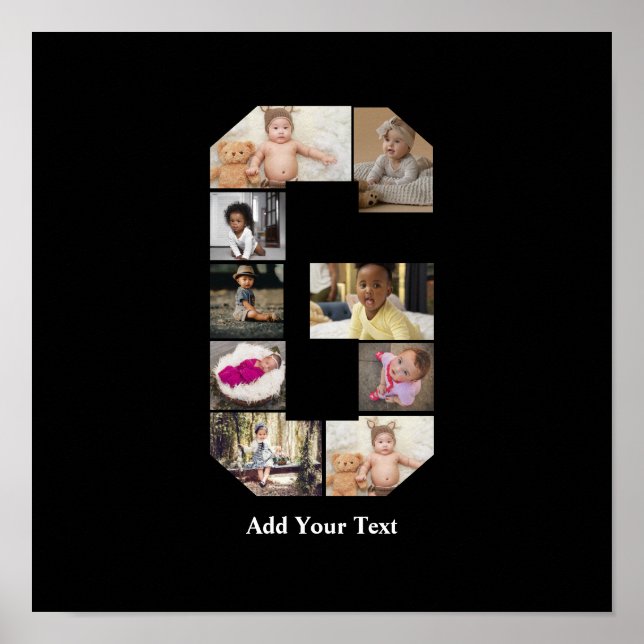 Utforma din egen fotopassage för Brev G Poster (Framsidan)