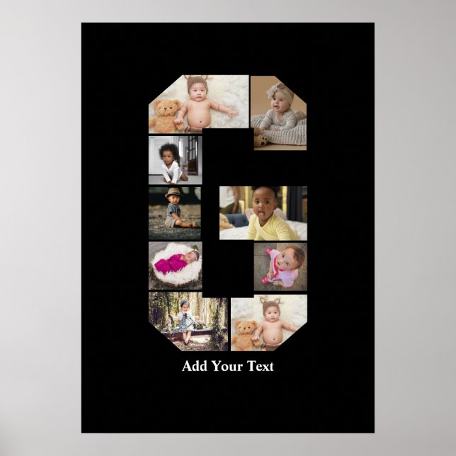 Utforma din egen fotopassage för Brev G Poster (Framsidan)