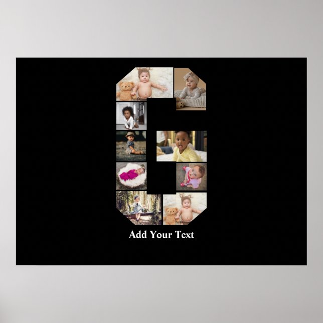 Utforma din egen fotopassage för Brev G Poster (Framsidan)