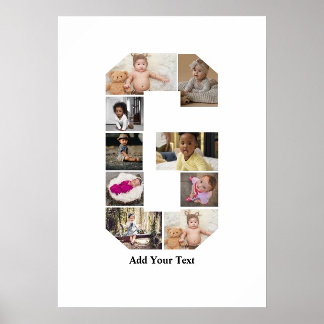 Utforma din egen fotopassage för Brev G Poster (Framsidan)