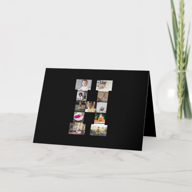 Utforma din egen fotopassage för Brev H Meddelande (Framsida)