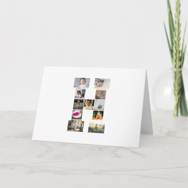 Utforma din egen fotopassage för Brev H Meddelande (Framsida)
