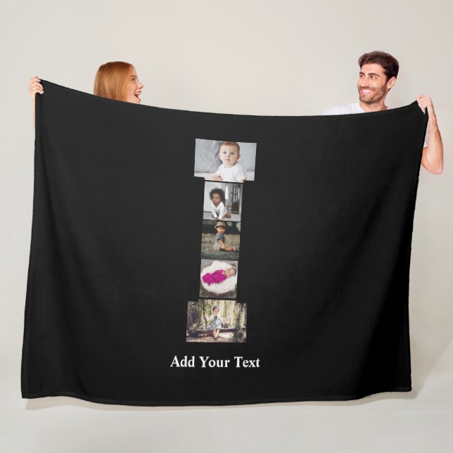 Utforma din egen fotopassage för Brev I Fleecefilt (På plats)